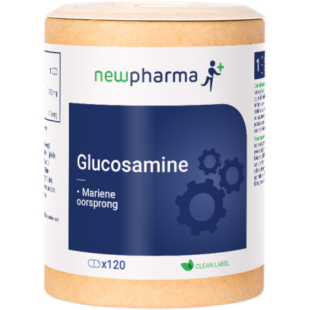 Newpharma Glucosamine Voedingssupplement 120 Capsules NF