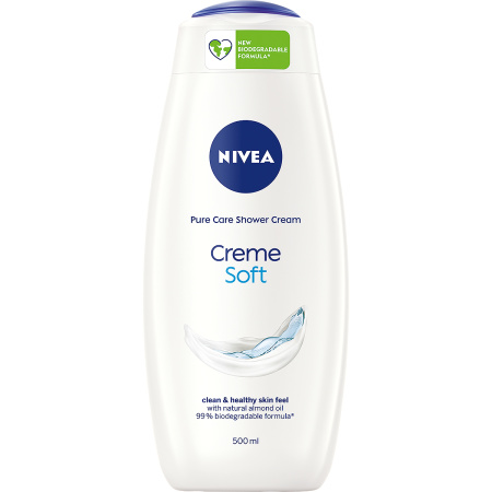 Nivea Crème Zachte Douchecrème Fles 500ml