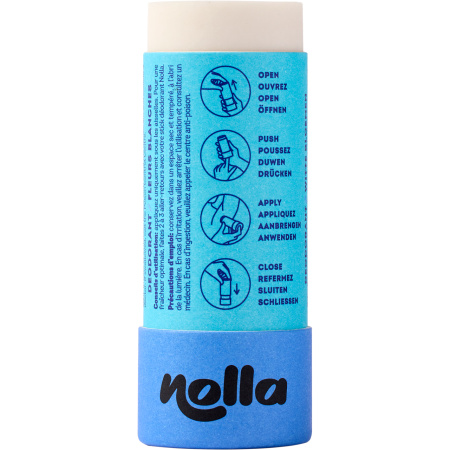 Nolla Deodorant Witte Bloemen 40g