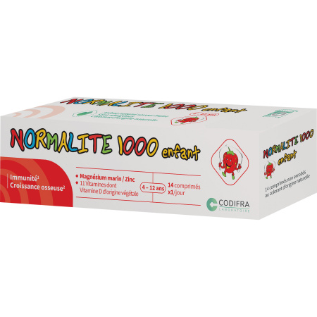 Normalite 1000 Kind Groei En Botontwikkeling 14 Tabletten