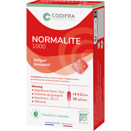 Normalite 1000 Vermoeidheid En Immuniteit 30 Capsules