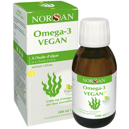 Norsan Omega 3 Vegan 2000mg Algenolie Fles 100ml
