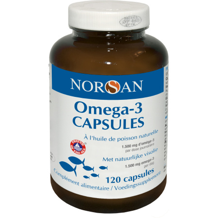 Norsan Omega-3 Visolie 1500mg Capsules 120