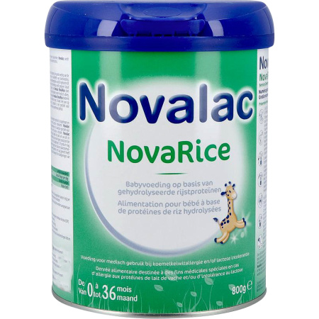 Novalac NovaRice Rijstvoeding Baby's 0-36 Maanden 800g