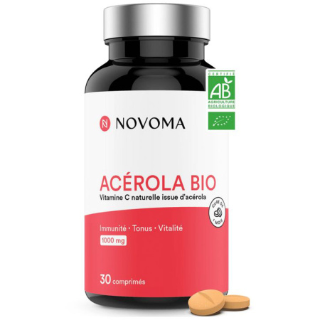 Novoma Biologische Acerola 30 Tabletten