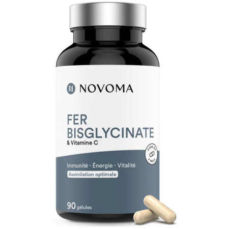 Novoma IJzer Bisglycinaat 90 Tabletten