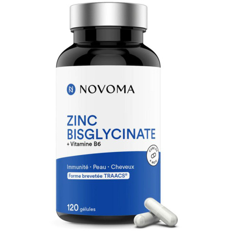 Novoma Zink Bisglycinaat 120 Tabletten