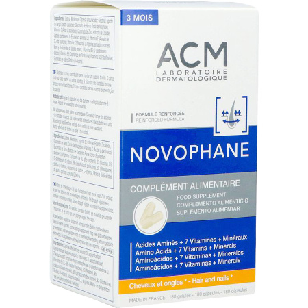 Novophane Voedingssupplement Haar En Nagels 180 Capsules