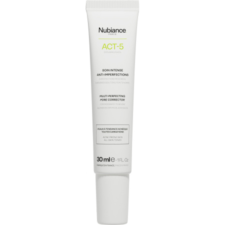 Nubiance ACT-5 Intense Verzorging Anti-Imperfecties Acnegevoelige Huid Tube 30ml