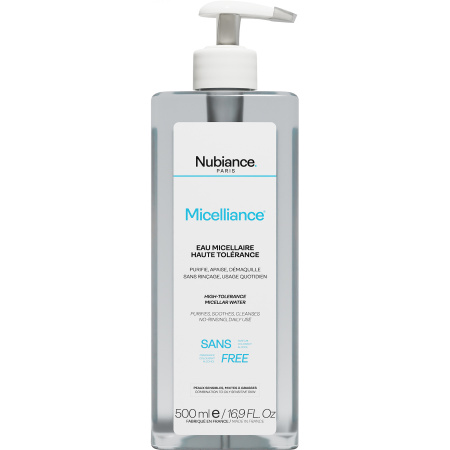 Nubiance Micelliance Micellair Water Hoge Tolerantie Gevoelige Gecombineerde Tot Vette Huid 500ml