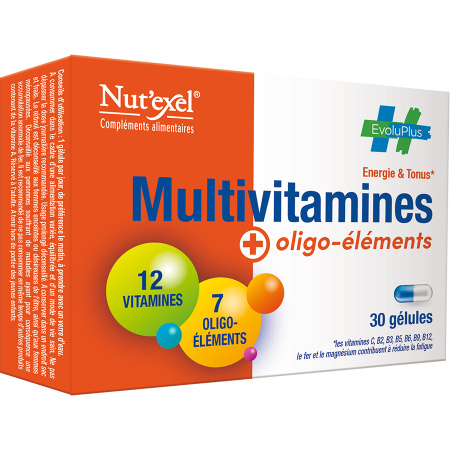 Nut'Exel Multivitaminen & Oligo-Elementen 30 Capsules