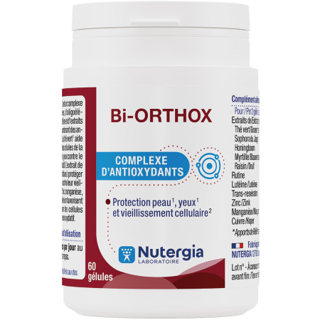 Nutergia Bi-Orthox Plantencelbeschermers 60 Capsules