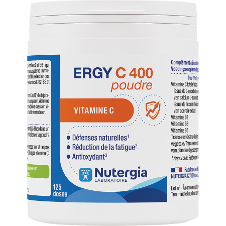 Nutergia Ergy C 400 Poeder Pot 125g