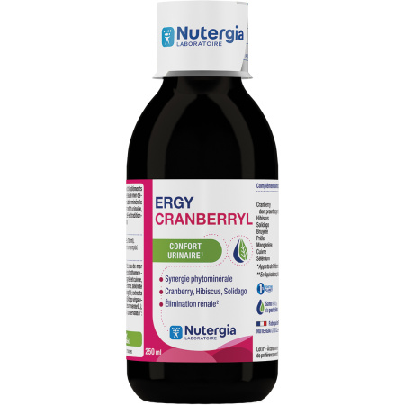 Nutergia Ergycranberryl Fles 250ml