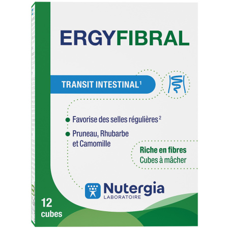 Nutergia Ergyfibraal Darmtransit 12 Kauwtabletten