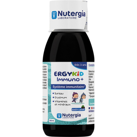 Nutergia Ergykid Immuno + Immuunsysteem Fles 150ml