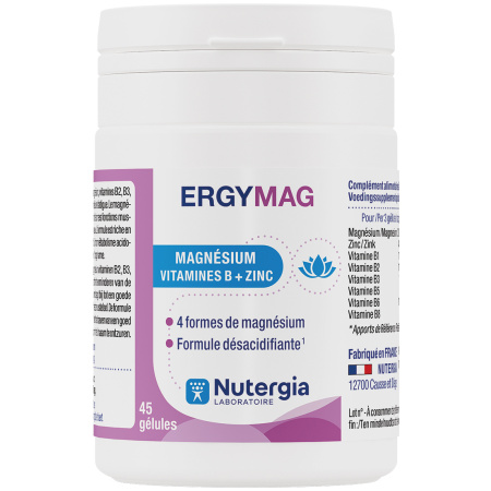 Nutergia Ergymag Magnésium 45 Capsules