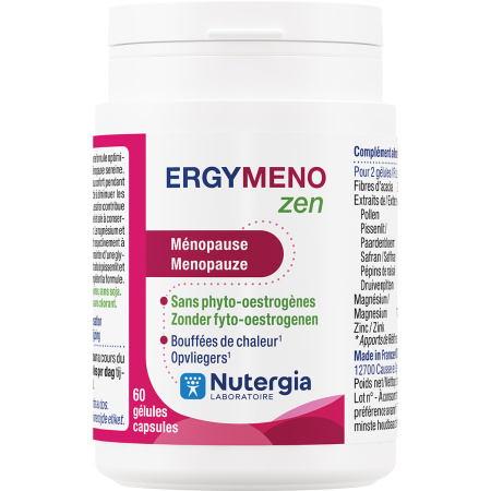Nutergia Ergymeno Zen Hormoonvrij 60 Capsules