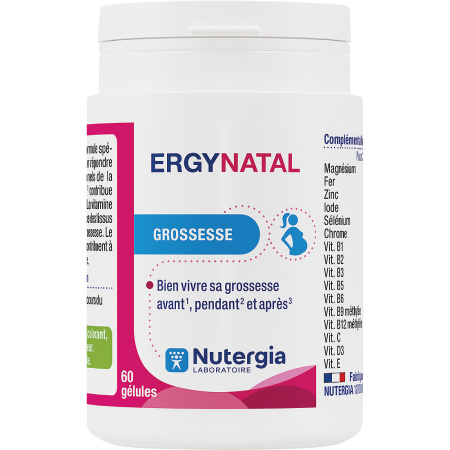 Nutergia Ergynatal Zwangerschap 60 Capsules