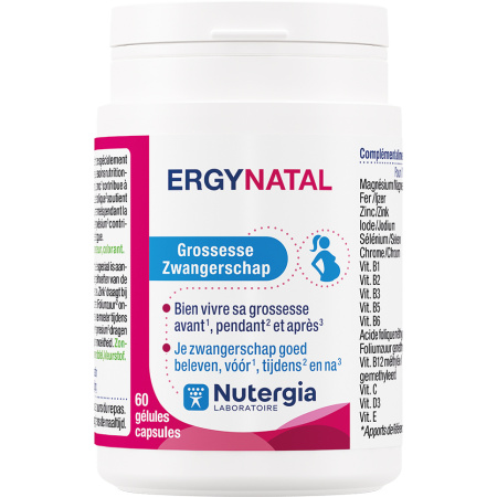 Nutergia Ergynatal Zwangerschap 60 Capsules