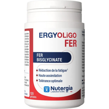 Nutergia Ergyoligo IJzer 120 Capsules