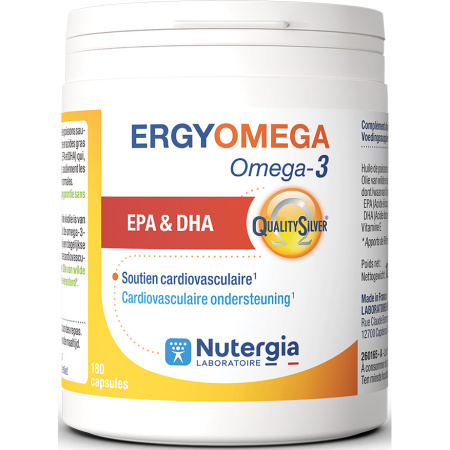 Nutergia Ergyomega Omega-3 180 Capsules