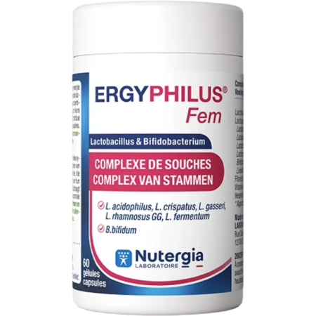 Nutergia Ergyphilus Fem Complex Van Lactobacillen En Bifidobacteriën 60 Capsules