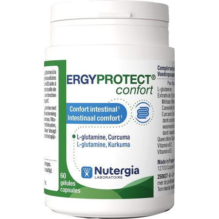 Nutergia Ergyprotect Darmcomfort Voedingssupplement 60 Capsules
