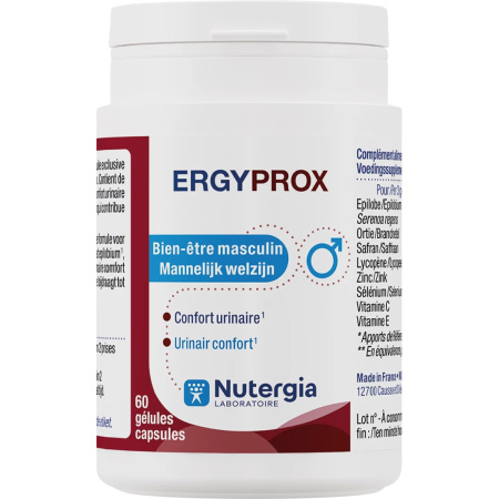 Nutergia Ergyprox Prostaat 60 Capsules
