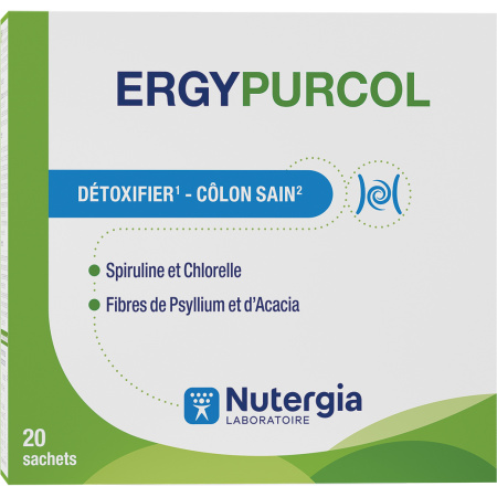 Nutergia Ergypurcol Gezonde Dikke Darm Voedingssupplement 20 Zakjes