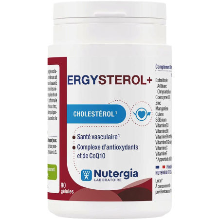 Nutergia Ergystérol+ Cholesterol Voedingssupplement 90 Capsules
