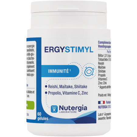Nutergia Ergystimyl Immuniteit 60 Capsules