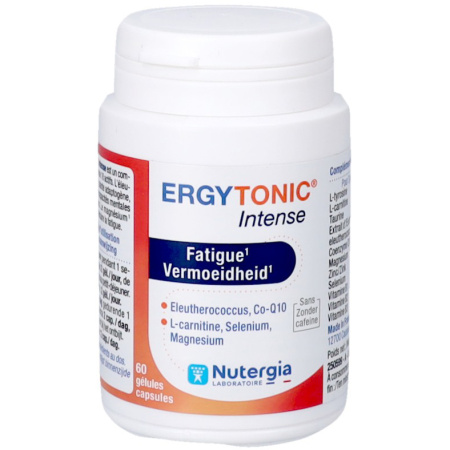 Nutergia Ergytonic Intense 60 Capsules