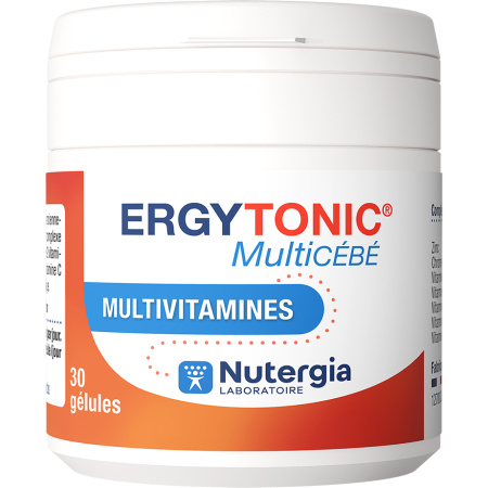 Nutergia Ergytonic MultiCébé 30 Capsules