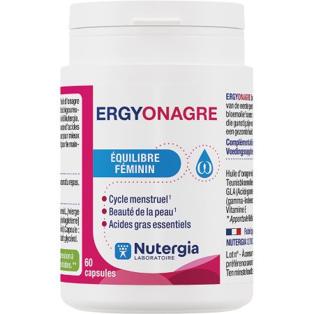 Nutergia Ergyonagre Vrouwelijk Evenwicht 60 Capsules