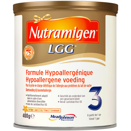 Nutramigen 3 LGG Poeder 1+ Jaar Pot Vanille 400g