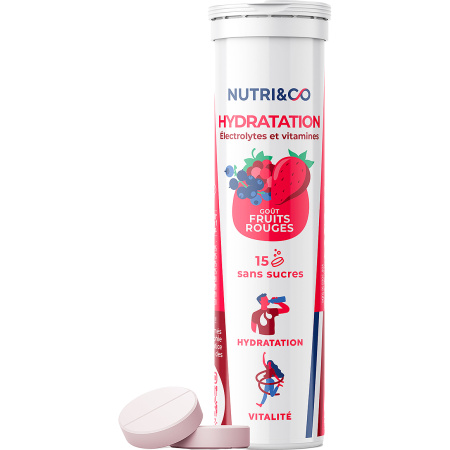 Nutri&Co Elektrolyten Rode Vruchten 15 Tabletten