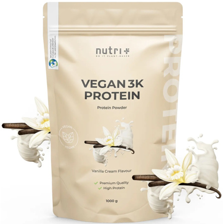 Nutri+ 3K Proteïnepoeder Vanille 1000g