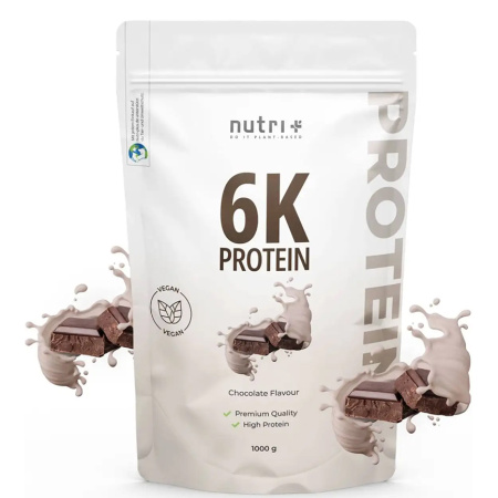 Nutri+ 6K Proteïnepoeder Chocolade 1000g