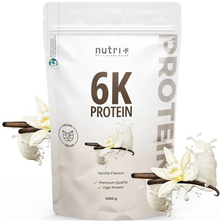 Nutri+ 6K Proteïnepoeder Vanille 1000g