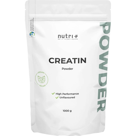 Nutri+ Creatine Monohydraat Poeder 1000g