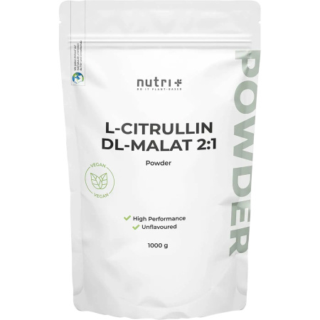 Nutri+ L-Citrulline Malaat Poeder 1000g
