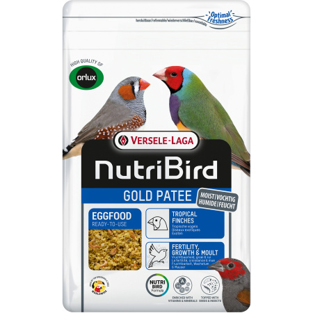 Nutribird Gold Patee Exotische Vogels 1kg