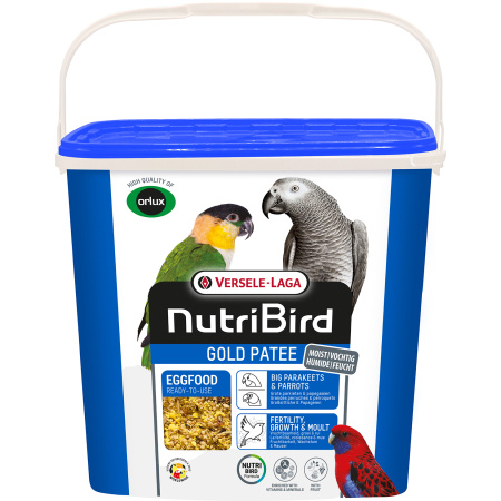 Nutribird Gold Patee Grote Parkieten & Papegaaien 5kg