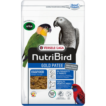 Nutribird Gold Patee Grote Parkieten & Papegaaien 10kg