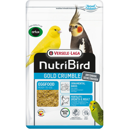 Nutribird Gold Crumble Siervogels 10kg
