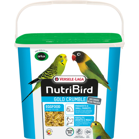 Nutribird Goudkruimel Parkieten & Papegaaien 4kg