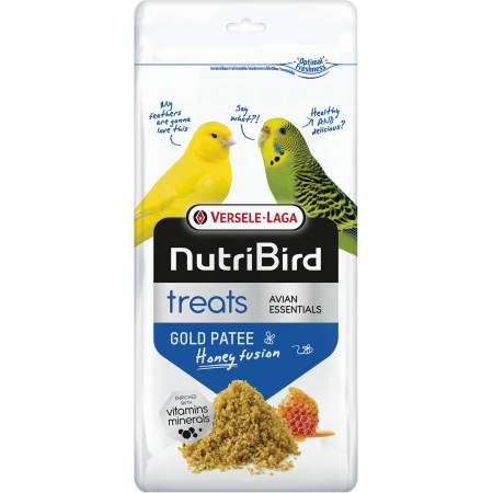 Nutribird Treats Gold Patee Honing Fusion 250g