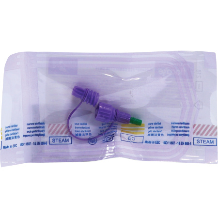 Nutricia Flocare PEG Connector Ch14 Zwart 1 Stuk