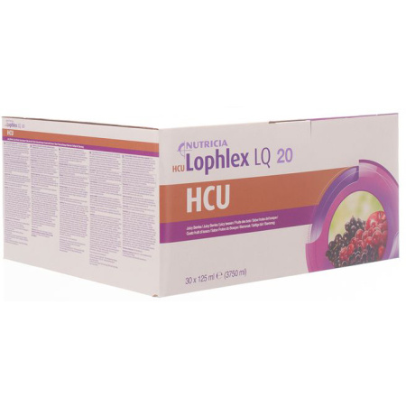 Nutricia HCU Lophlex LQ 20 Juicy Bosvruchten 30x125ml